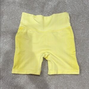 Amazon Yellow Athletic Shorts for Dynamic Activities